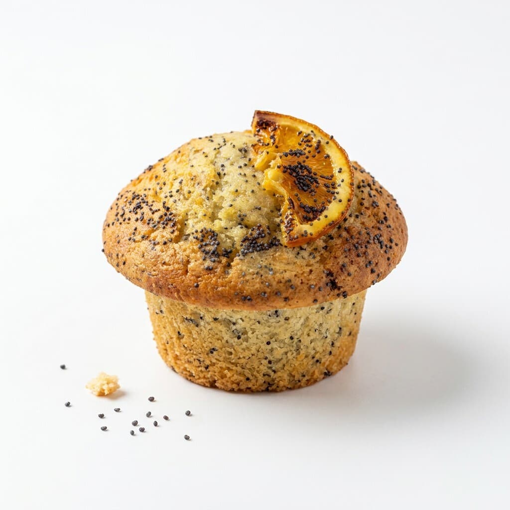 Orange Poppyseed Muffin